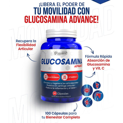 GLUCOSAMINA ADVANCE 100CAP /ARTICULACION