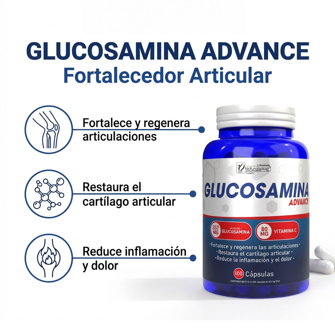 GLUCOSAMINA ADVANCE 100CAP /ARTICULACION
