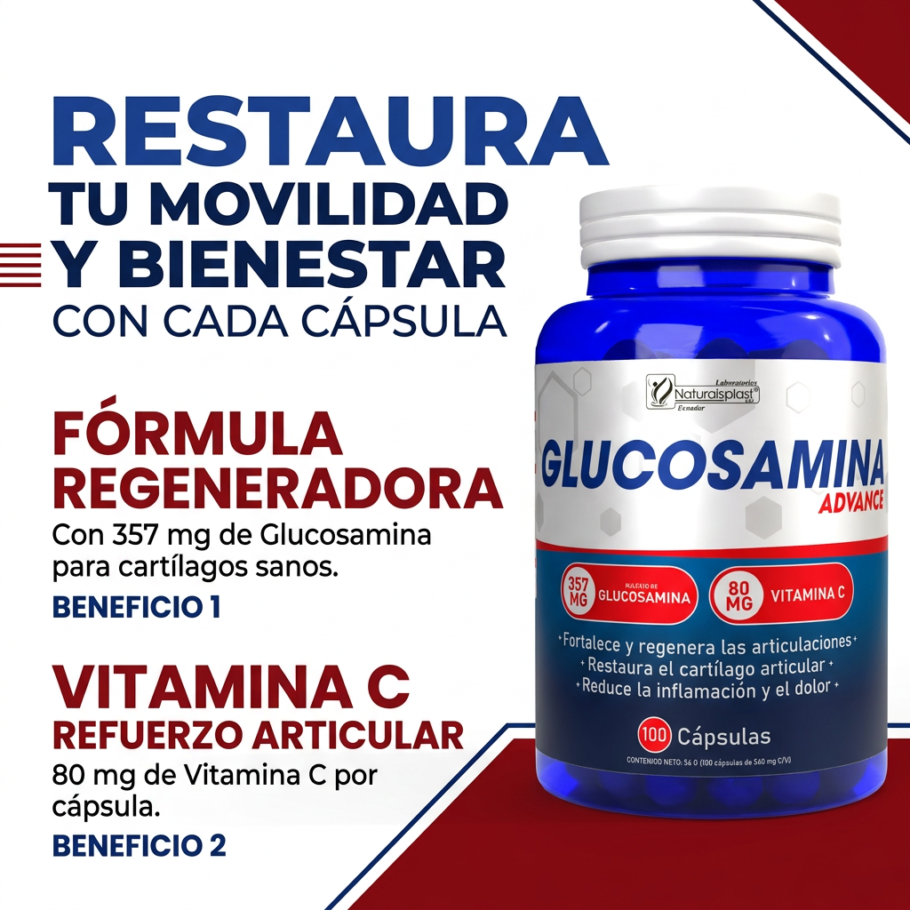 GLUCOSAMINA ADVANCE 100CAP /ARTICULACION