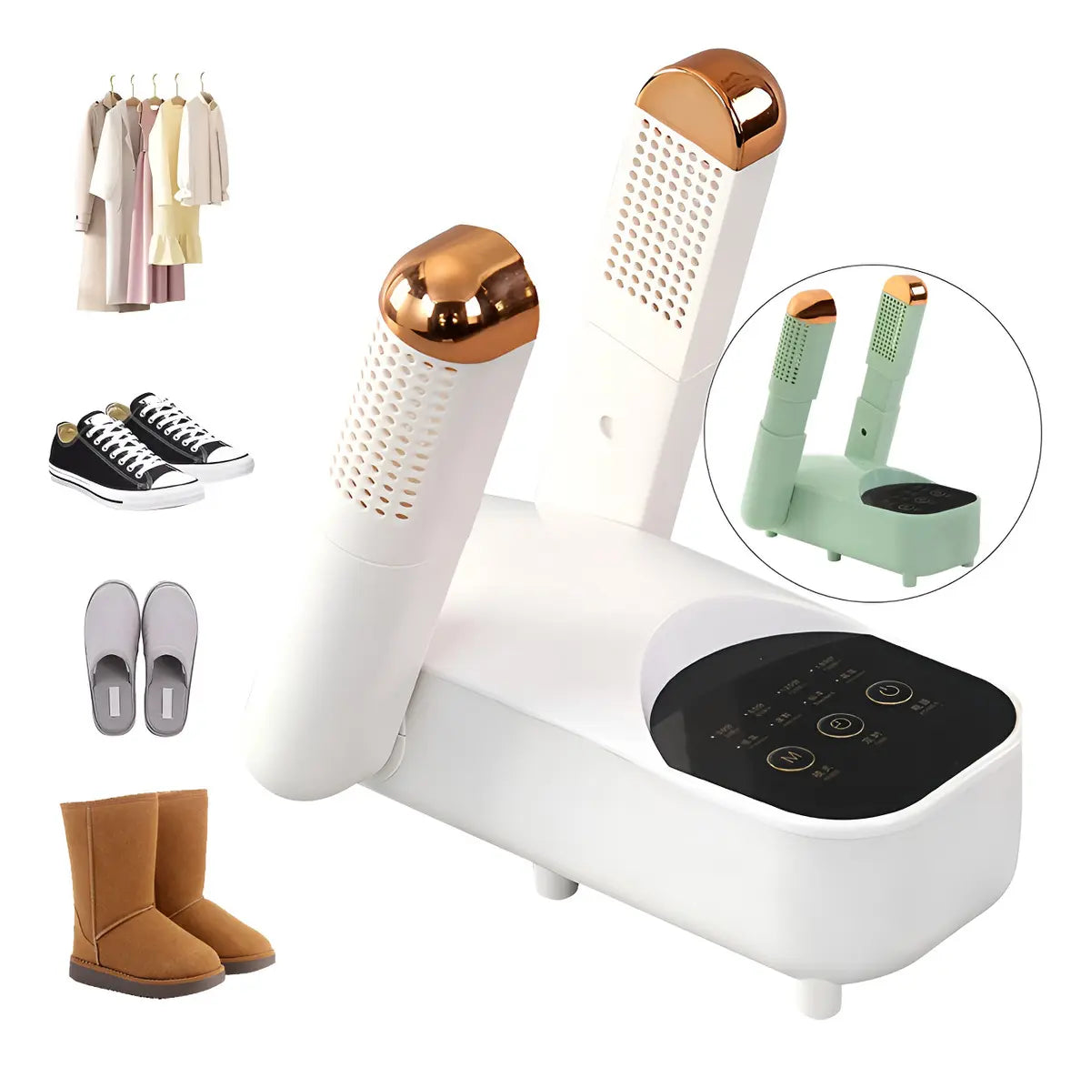 SECADOR DE ROPA + SECADOR DE ZAPATOS